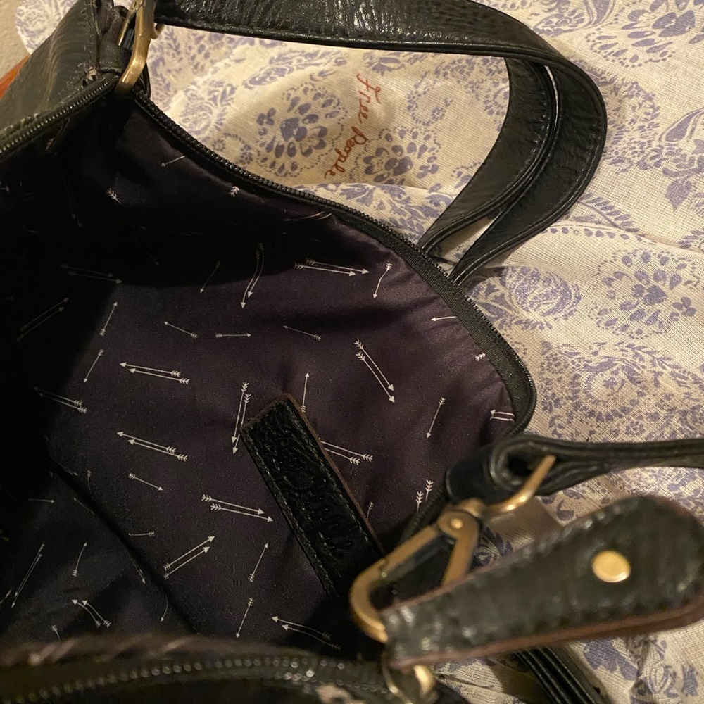 Free People Flat Rectangular Adjustable Purse, Mi… - image 6